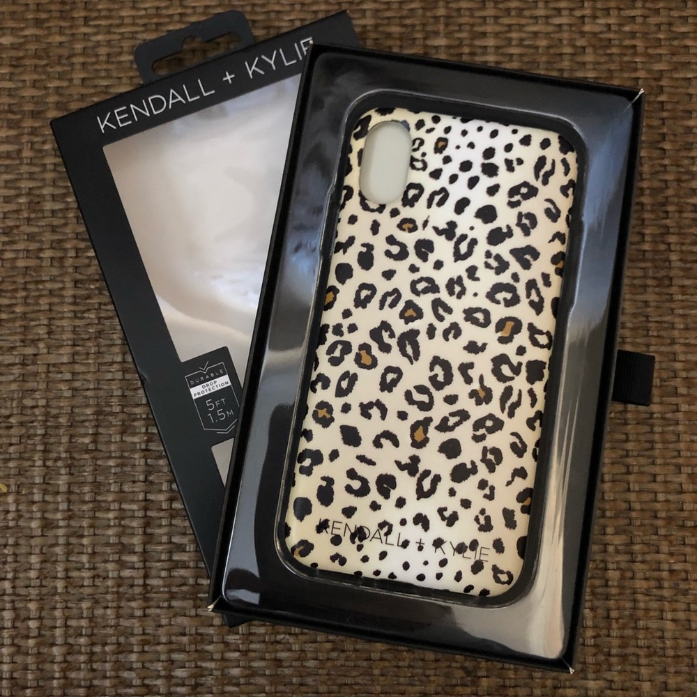 📦Leopard print iPhone 10 case